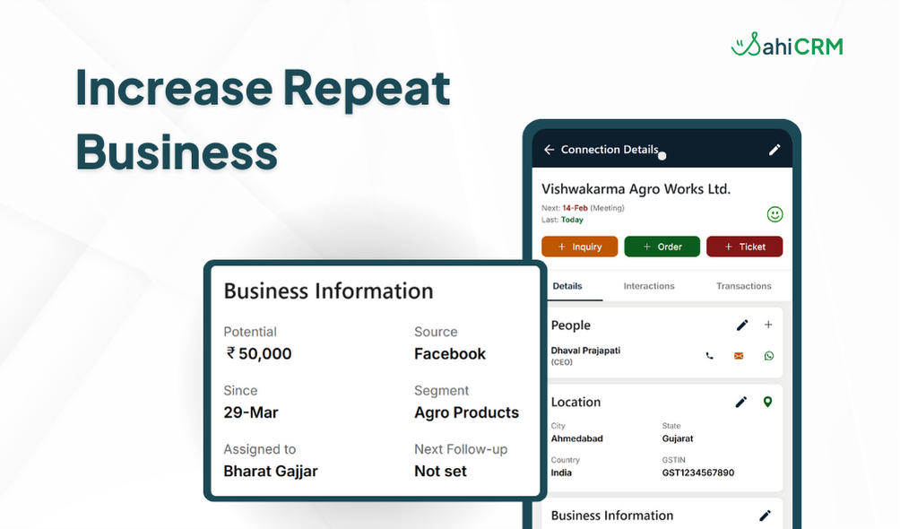 Get Repeat Business